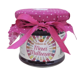 CONFITURE PÊCHE DE VIGNE 130G - MERCI MAÎTRESSE - LES DÉLICES DE FLO
