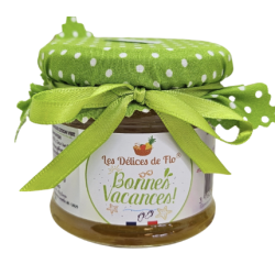 CONFITURE MANGUE CITRON VERT 130G BONNES VACANCES - LES DÉLICES DE FLO