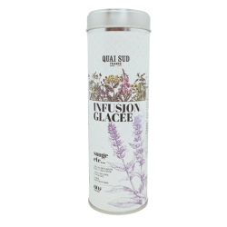 INFUSION GLACÉE SAUGE - BOÎTE RONDE 60G - QUAI SUD