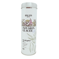 INFUSION GLACÉE EUCALYPTUS - BOÎTE RONDE 80G - QUAI SUD