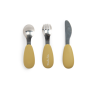 SET COUVERTS SILICONE TROIS PETITS LAPINS - MOULIN ROTY