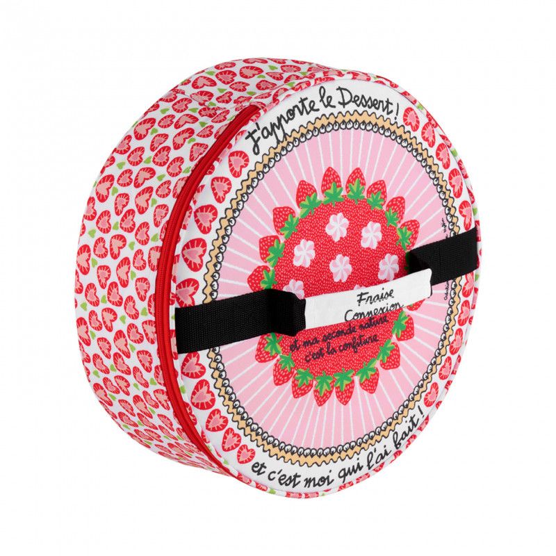 SAC ISOTHERME GOURMANDISES - FRAISE CONNEXION - DERRIERE LA PORTE
