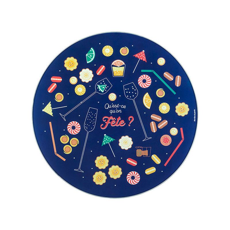 PLAT À TARTE (+PELLE) DORIS - QU'EST-CE QU'ON FÊTE ? - DERRIERE LA POR