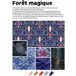 PLAT A CAKE FORET MAGIQUE - DERRIERE LA PORTE