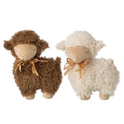 MOUTIN NOEUD MARRON/BEIGE -...