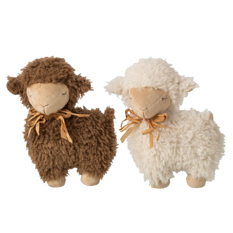 MOUTIN NOEUD MARRON/BEIGE - J-LINE