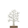 ARBRE SUR PIED ALUMINIUM BLANC/NATUREL S  - J-LINE