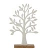 ARBRE SUR PIED ALUMINIUM BLANC/NATUREL L  - J-LINE