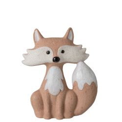RENARD GRÈS ABRICOT /BLANC...