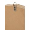 MIROIR MURAL COTELÉ PAULOWNIA NATUREL S 45X42X6CM - J-LINE