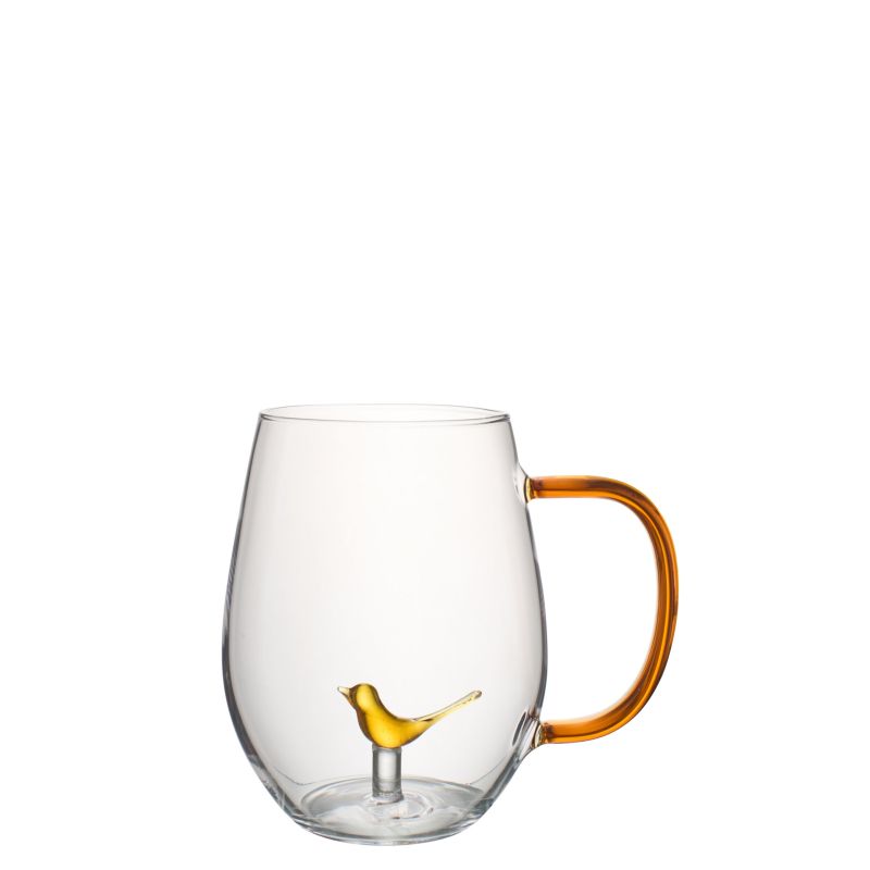 VERRE OISEAU AVEC ANSE - J-LINE