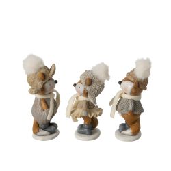 RENARD HIVER GRIS/MARRON S - J-LINE