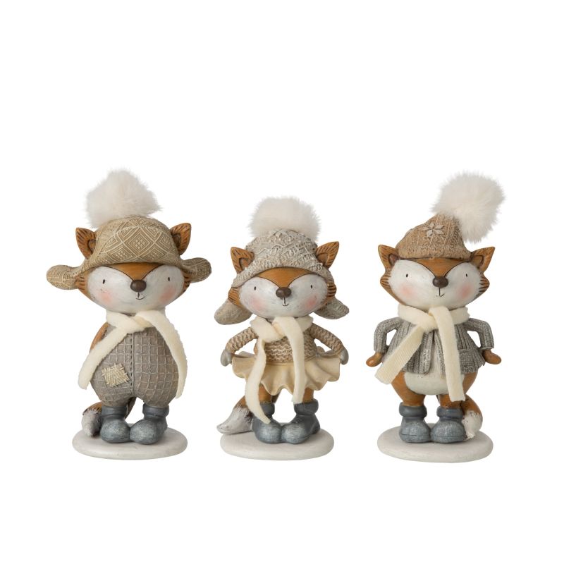 RENARD HIVER GRIS/MARRON S - J-LINE