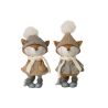 RENARD HIVER GRIS/MARRON L - J-LINE