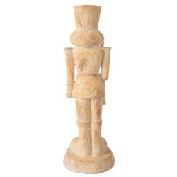 CASSE NOISETTE IMITATION BOIS BEIGE - J-LINE