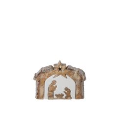 CRÈCHE BOIS DE MANGUIER...