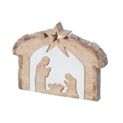 CRÈCHE BOIS DE MANGUIER...