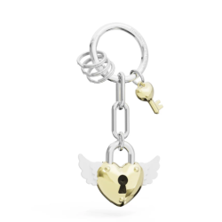 PORTE-CLES CHARMS CADENAS CœUR DORE - KONTIKI