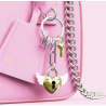 PORTE-CLES CHARMS CADENAS CœUR DORE - KONTIKI