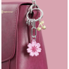 PORTE-CLES CHARMS FLEUR DE CERISIER - KONTIKI