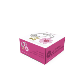 PORTE-CLES CHARMS FLEUR DE CERISIER - KONTIKI