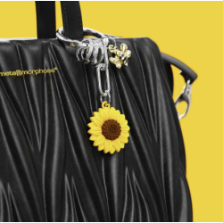 PORTE-CLES CHARMS TOURNESOL - KONTIKI