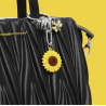 PORTE-CLES CHARMS TOURNESOL - KONTIKI