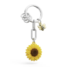 PORTE-CLES CHARMS TOURNESOL - KONTIKI