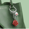 PORTE-CLES CHARMS ROSE - KONTIKI