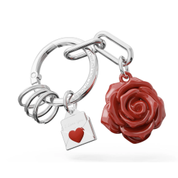 PORTE-CLES CHARMS ROSE - KONTIKI
