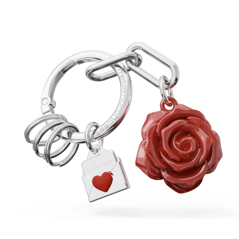 PORTE-CLES CHARMS ROSE - KONTIKI