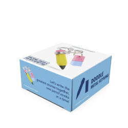 PORTE-CLES CRAYON et GOMME - KONTIKI