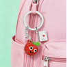 PORTE-CLES POMME et LIVRE - KONTIKI