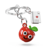 PORTE-CLES POMME et LIVRE - KONTIKI