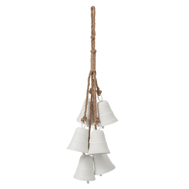 SUSPENSION CLOCHE FER BLANC  - J-LINE