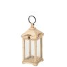 LANTERNE CHAMONIX SAPIN NATUREL S  - J-LINE
