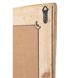 MIROIR CHAMONIX SAPIN NATUREL L  - J-LINE