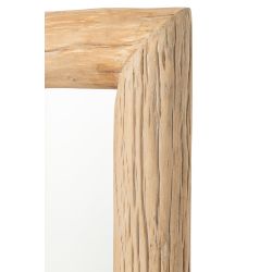 MIROIR CHAMONIX SAPIN NATUREL L  - J-LINE