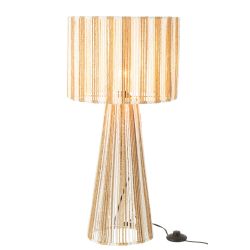 LAMPE RAYURES EN CORDES...