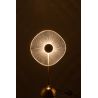 LAMPE LED FLEUR MET/PLAST OR S 23.5X23.5X31CM - J-LINE