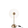 LAMPE LED FLEUR MET/PLAST OR S 23.5X23.5X31CM - J-LINE