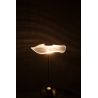 LAMPE LED FLEUR MET/PLAST OR S 23.5X23.5X31CM - J-LINE