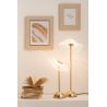 LAMPE LED FLEUR MET/PLAST OR S 23.5X23.5X31CM - J-LINE