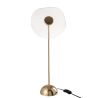 LAMPE LED FLEUR MET/PLAST OR L 23.5*23.5*50CM - J-LINE