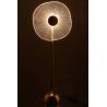 LAMPE LED FLEUR MET/PLAST OR L 23.5*23.5*50CM - J-LINE