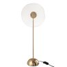 LAMPE LED FLEUR MET/PLAST OR L 23.5*23.5*50CM - J-LINE