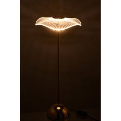 LAMPE LED FLEUR MET/PLAST OR L 23.5*23.5*50CM - J-LINE