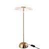 LAMPE LED FLEUR MET/PLAST OR L 23.5*23.5*50CM - J-LINE