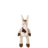 PELUCHE ANE + ECHARPE BEIGE/MARRON S - J-LINE