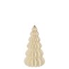 ARBRE ORIGAMI BLANC/DORE M - J-LINE